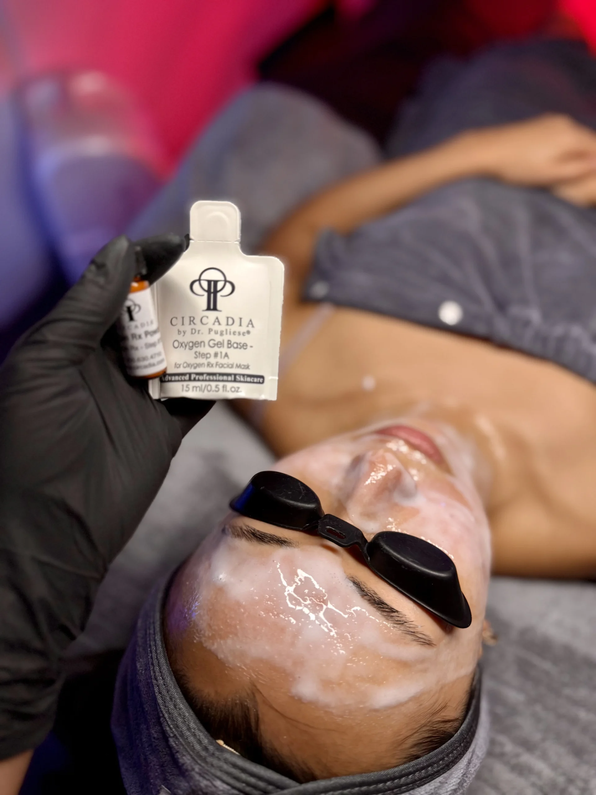 Bella Noor facial treatment room detail